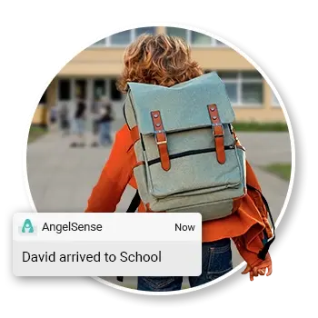 Arriving at school